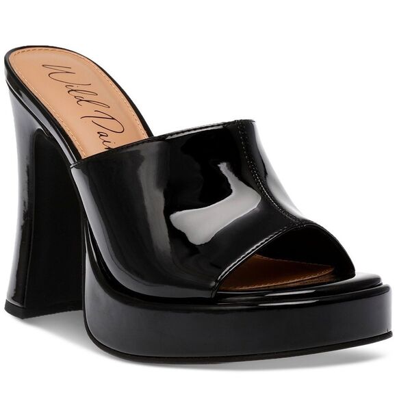Wild Pair Shoes - Wild Pair CLOHVE platform slide sandals sexy and spicy ! Yet very , very posh!